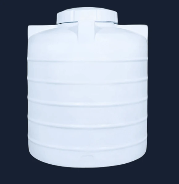 200 USG white vertical plastic water storage tank